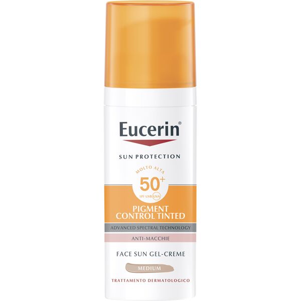 eucerin sun pigment control tinted spf50+ medium 50 ml