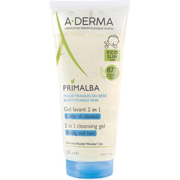 a-derma primalba gel detergente 2 in 1 200 ml