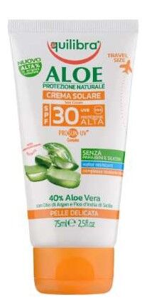 Equilibra Aloe Crema Solare SPF 30 Minitaglia ® - 75ml