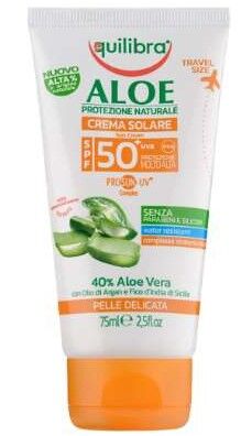 Equilibra Aloe Crema Solare SPF 50+ Minitaglia ® - 75ml