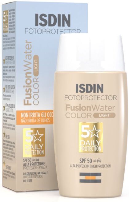 Isdin Srl Fusion Water Color Light Spf 50 Isdin 50ml