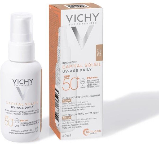 Capital Soleil Uv-Age Tinted 50+ Vichy 40ml