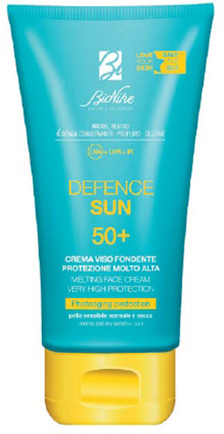 Bionike Defence Sun Crema Viso Fondente 50ml Spf50+