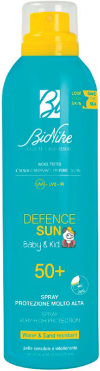 Bionike Defence Sun Baby-Kid Spray Solare Corpo 200ml Spf50+