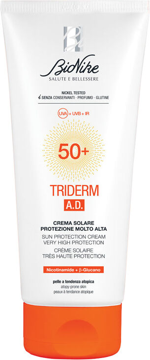 Bionike Triderm AD Crema Solare SPF 50+ 200 ml