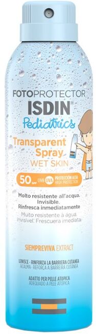 Isdin Fotoprotector  Spray Trasparente SPF 50 Protezione Bambini 250 ml