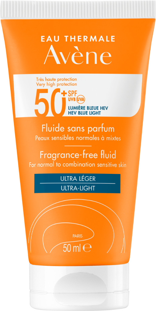 Avene Avène Solaire Fluido SPF 50+ Senza Profumo 50 ml