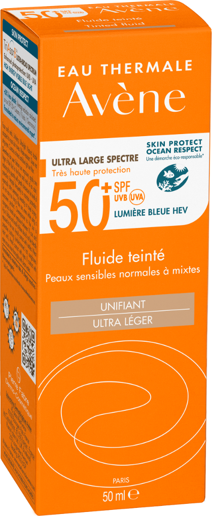 Avene Avène Solare Fluido Viso Colorato SPF 50+ Protezione Molto Alta 50 ml