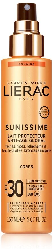 Lierac Sunissime Latte Corpo Solare Protettivo Spf 30 150 Ml