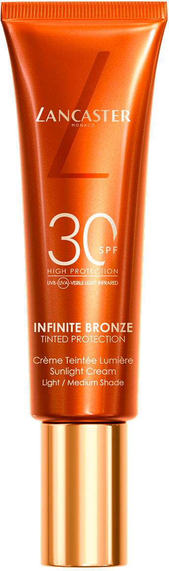 Lancaster Infinite Bronze Crema solare colorata protettiva SPF 30 Leggero / medio, 50 ml