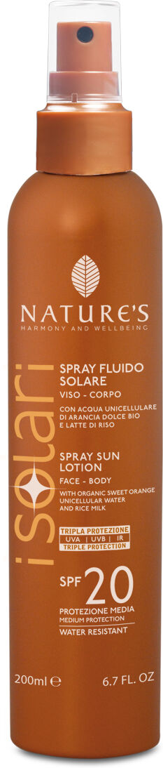 Nature's Spray Fluido Solare SPF 20