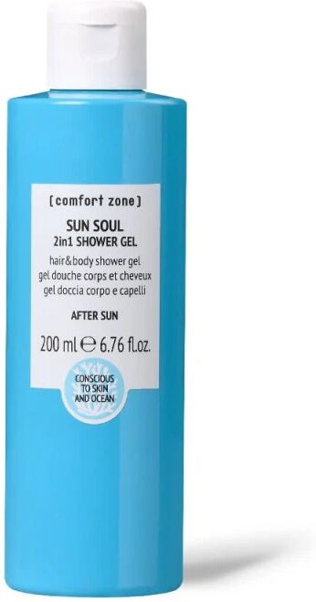 Zone Sun Soul 2 in 1 Shower Gel doccia corpo e capelli 200ml