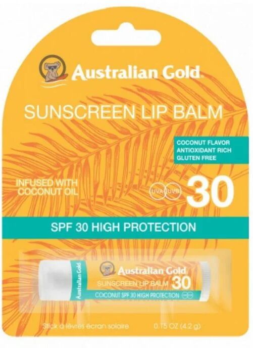 Australian Gold Sunscreen Lip Balm SPF30 protezione solare labbra 4,2gr