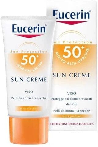 EUCERIN Sun Creme Viso Spf 50+ 50 Ml