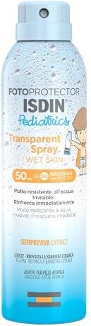 ISDIN Fotoprotector Pediatrics Transparent Spf50+ Spray Wet Skin 250 Ml