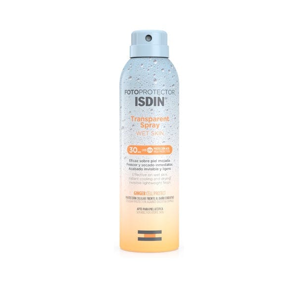 ISDIN Fotoprotector Transparent Spray Wet Skin Spf30 250 Ml