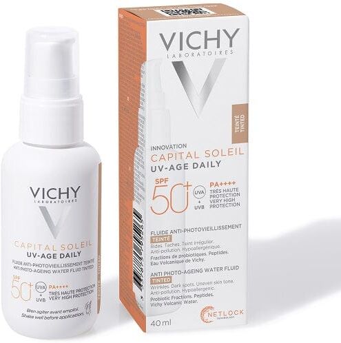 VICHY Capital Soleil Uv-age Daily Colorato Spf 50+ Fluido 40 Ml