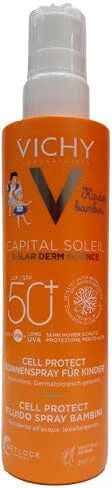 VICHY Capital Soleil Cell Protect Spf 50+ Fluido Spray Bambini 200 Ml