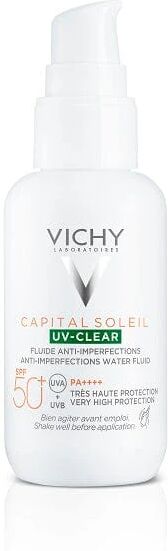 VICHY Capital Soleil Uv-clear Spf50+ Fluido Anti-imperfezioni 40 Ml