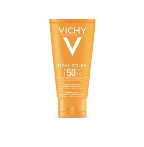 VICHY Ideal Soleil Crema Vellutata Viso Perfezionatrice Pelle Spf 50+ 50 Ml