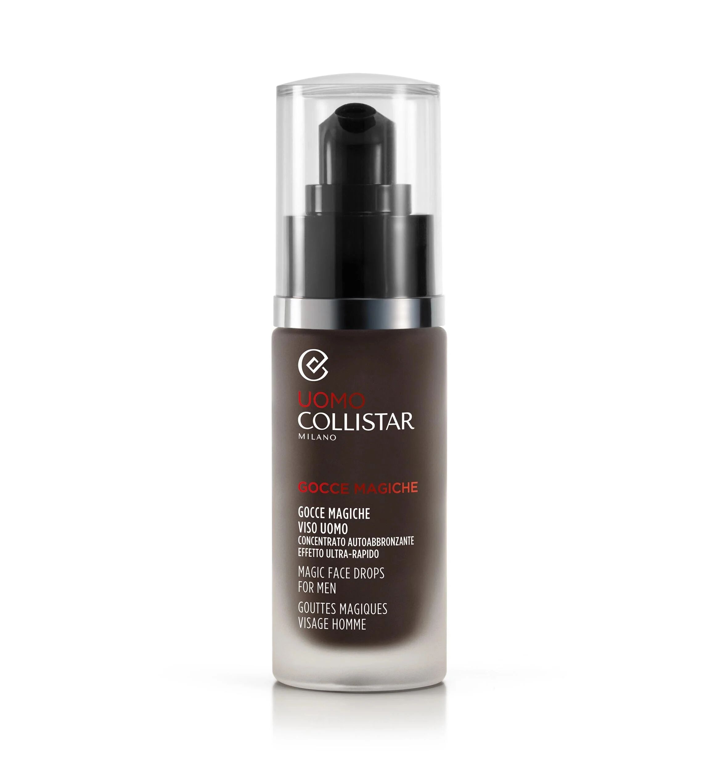 Collistar Gocce Magiche Viso Uomo Concentrato Autoabbronzante Effetto Ultra Rapido 30 ml