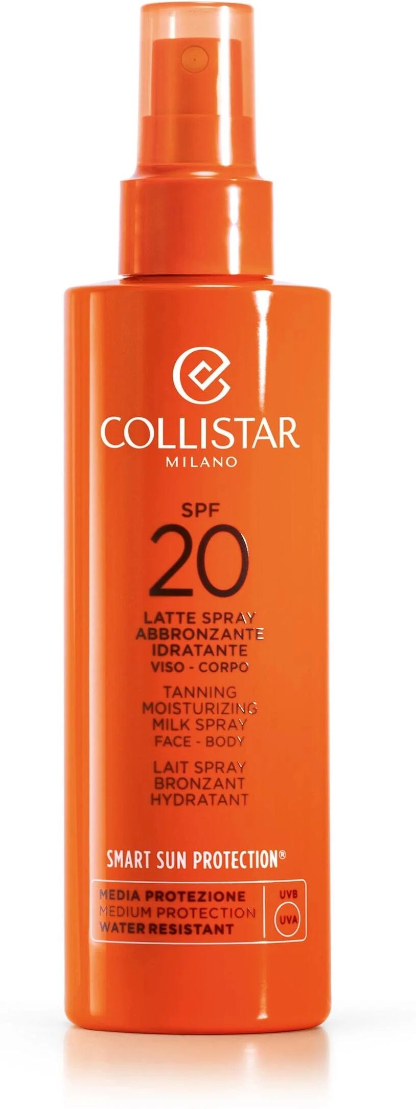 Collistar Latte Spray Abbronzante Idratante Media Protezione SPF 20 200 ml