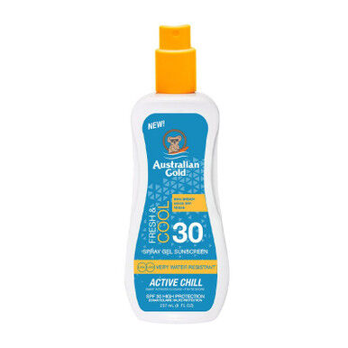 Australian Gold SPF 30 Spray Gel Active Chill 237ml