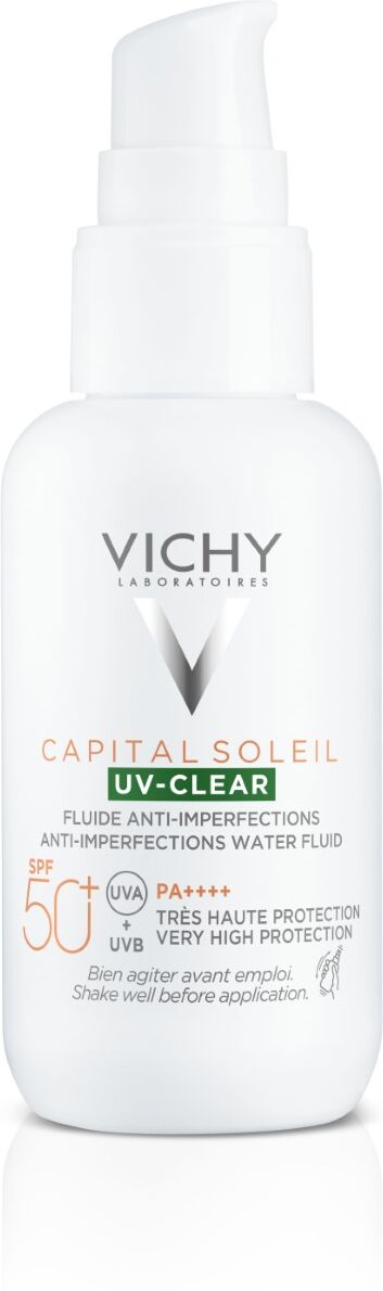 Vichy Capital Soleil Uv Clear Spf50+ Fluido Anti-imperfezioni 40ml