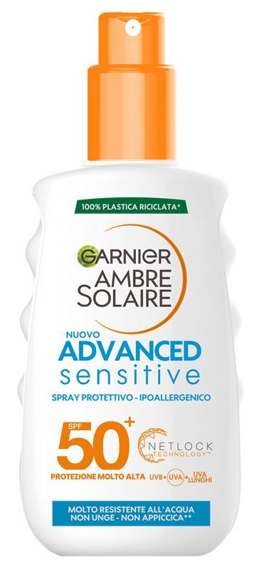 Garnier Advanced Sensitive Adulti Spray Protettivo Spf50+ 200ml