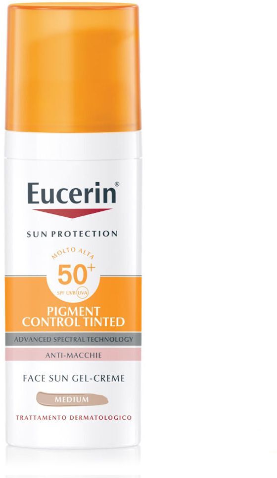 Eucerin Sun Pigment Control Spf50+ Fluido Solare Colorato Medium 50ml