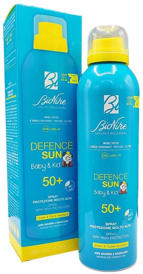 Bionike Defence Sun Baby Kid Spray Solare Spf50+ 200ml