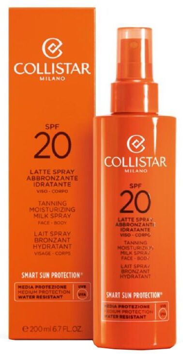 Collistar Latte Spray Abbronzante Idratante Spf20 200ml