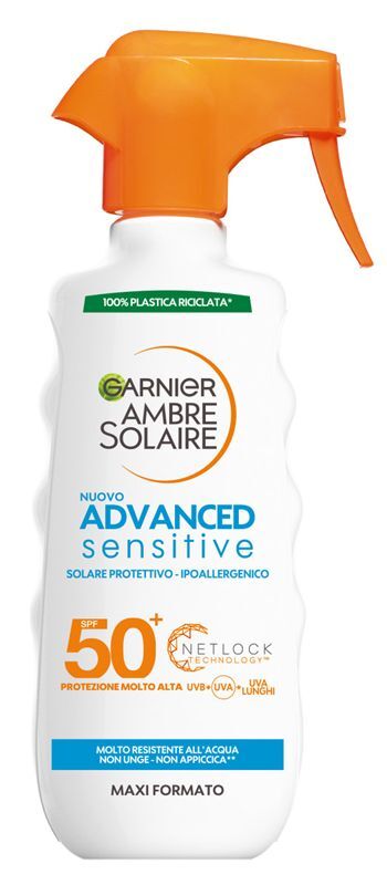 Garnier Advanced Sensitive Adulti Spf50+ 300ml