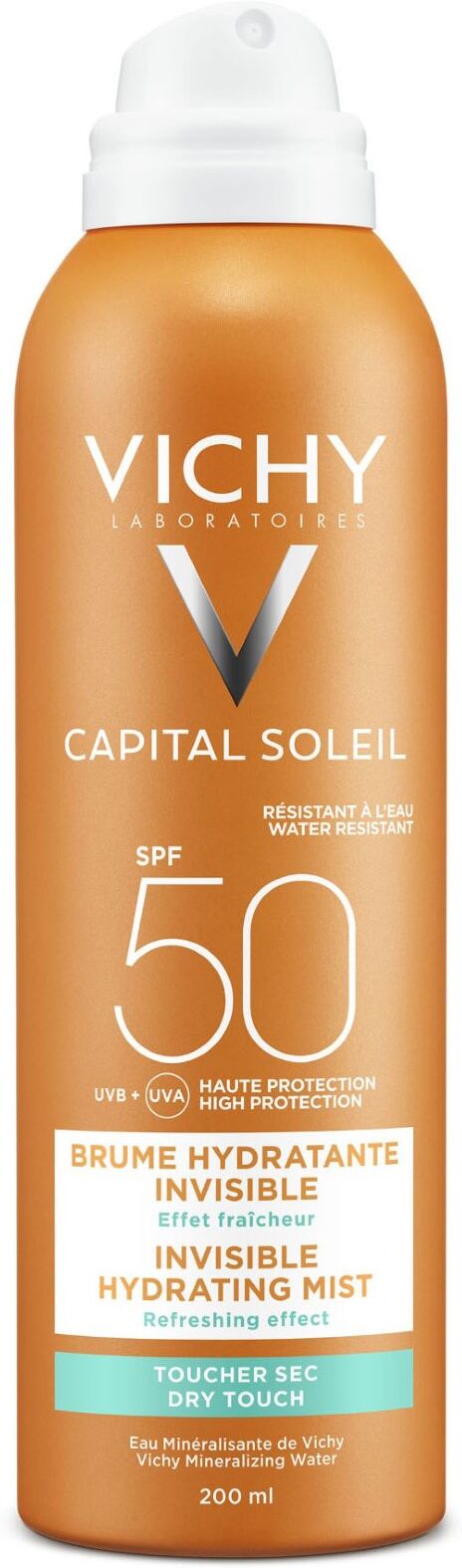 Vichy Capital Soleil Spray Invisibile Idratante Spf 50 200ml