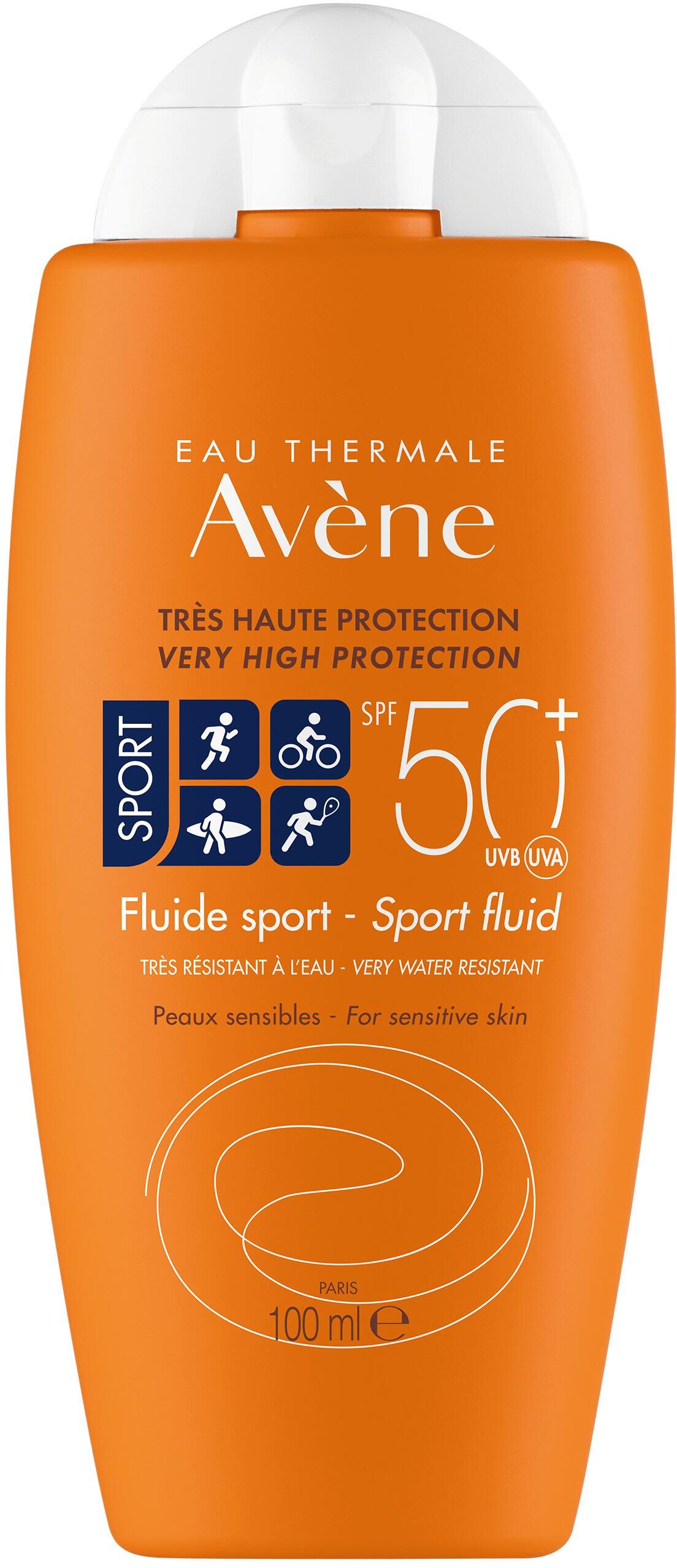 Avene Sol Fluido Solare Sport Spf50+ 100ml