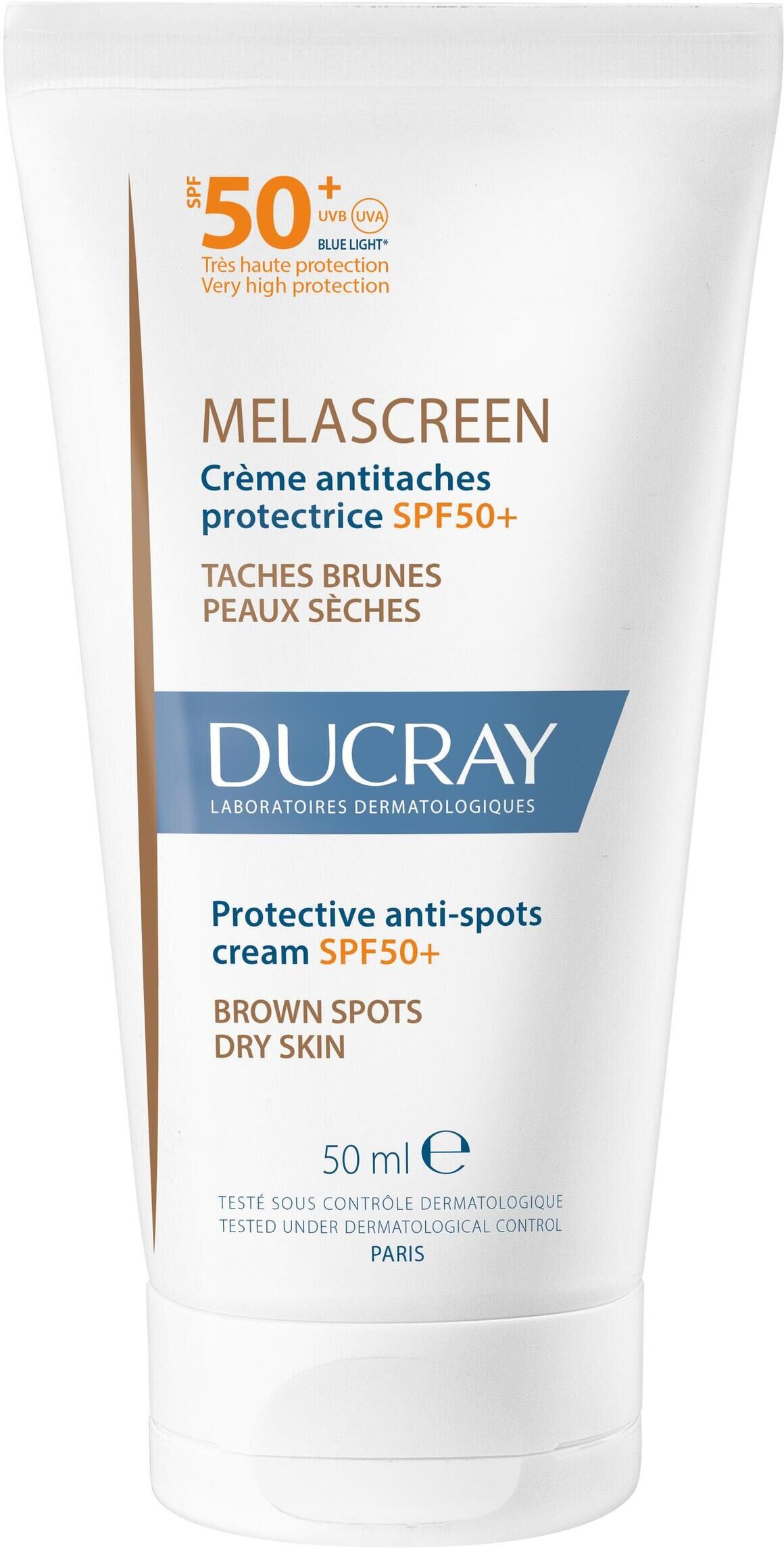 Ducray Melascreen Crema Antimacchie Protettiva Spf50+ 50ml