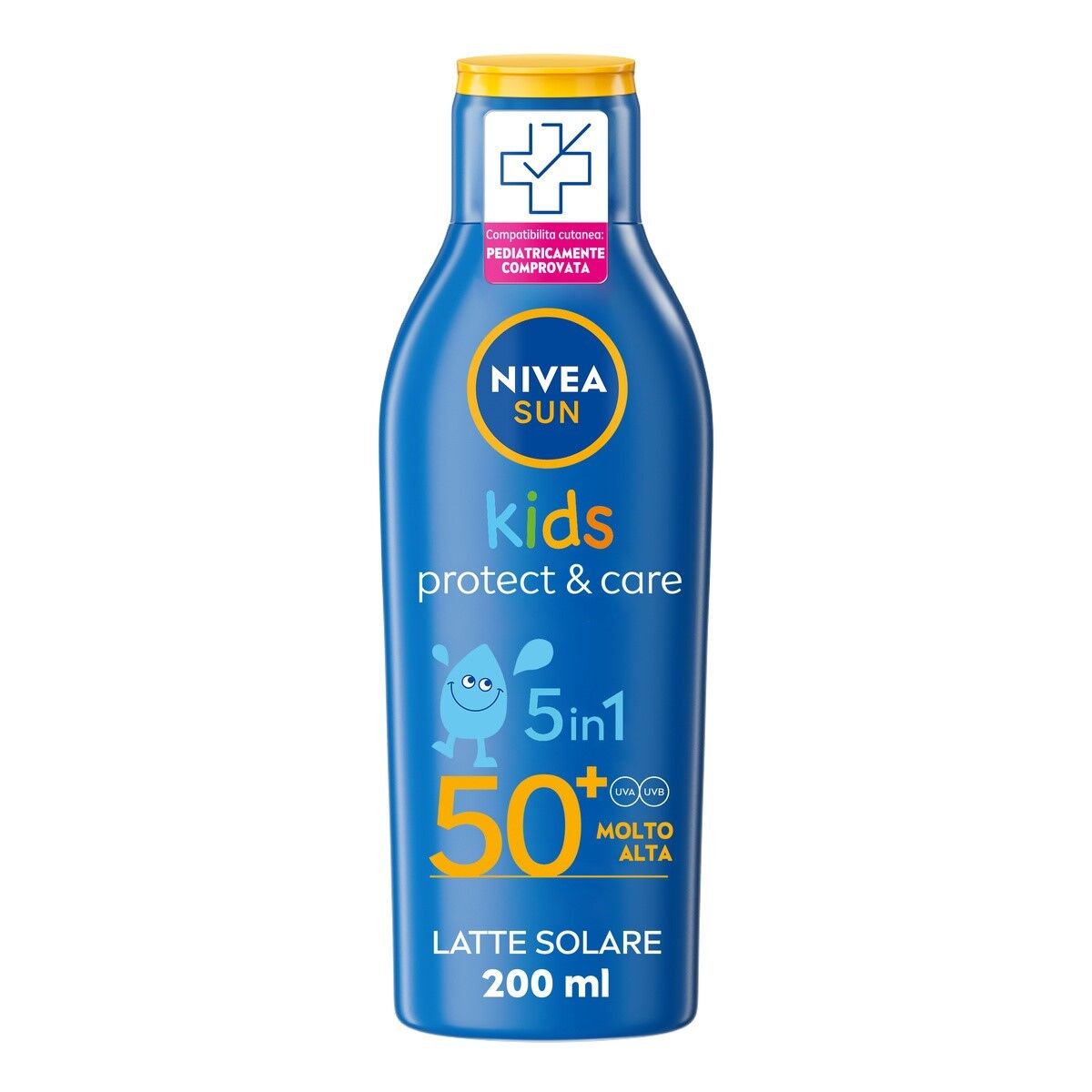 Nivea Sun Kids Protect E Play Latte Solare Fp50+ 200ml