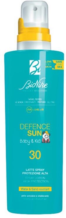 Bionike Defence Sun Baby Kid Latte Spray Spf30 200ml