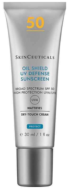 Skinceuticals Oil Shield Uv Defense Sunscreen Spf 50 Crema Solare Matt Per Pelli Grasse 30ml