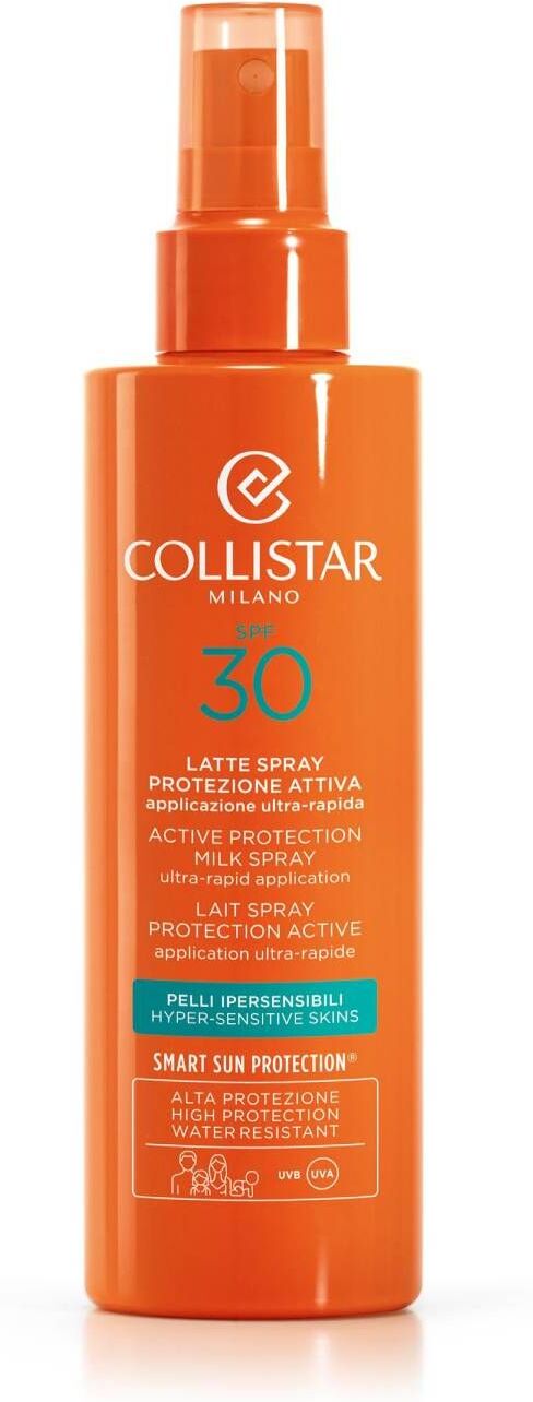 Collistar Latte Spray Protezione Attiva Pelli Ipersensibili Spf30 200ml