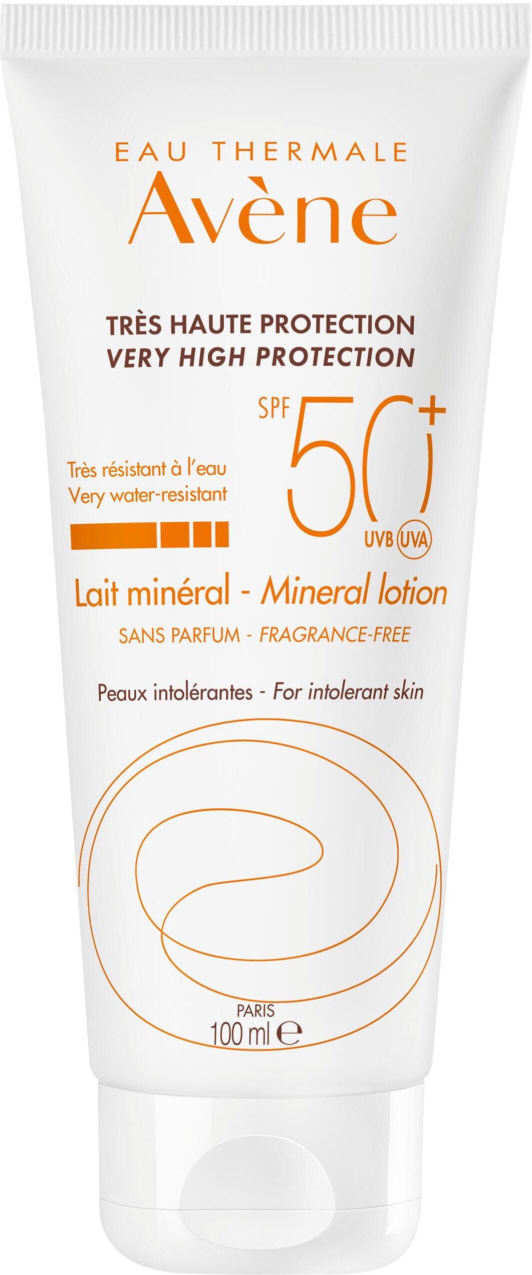 Avene Latte Solare  Schermo Minerale Spf50+ 100ml