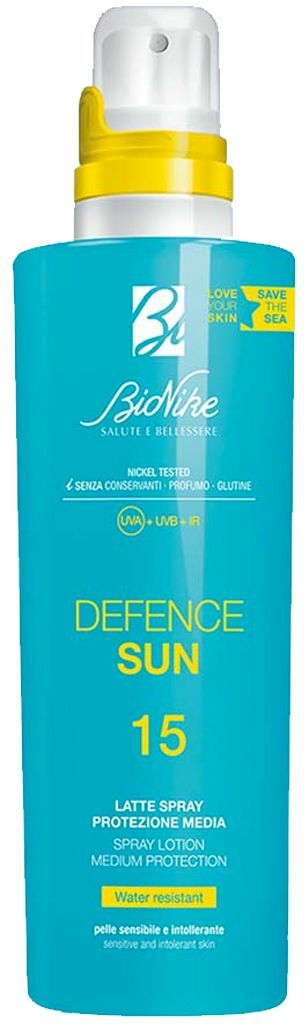 Bionike Defence Sun Latte Spray Spf15 200ml