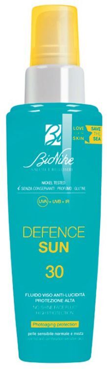 Bionike Defence Sun Fluido Viso Anti Lucidità Spf30 50ml