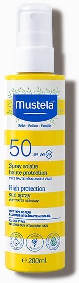 Mustela Spray Latte Solare Bambini Spf50+ 200ml