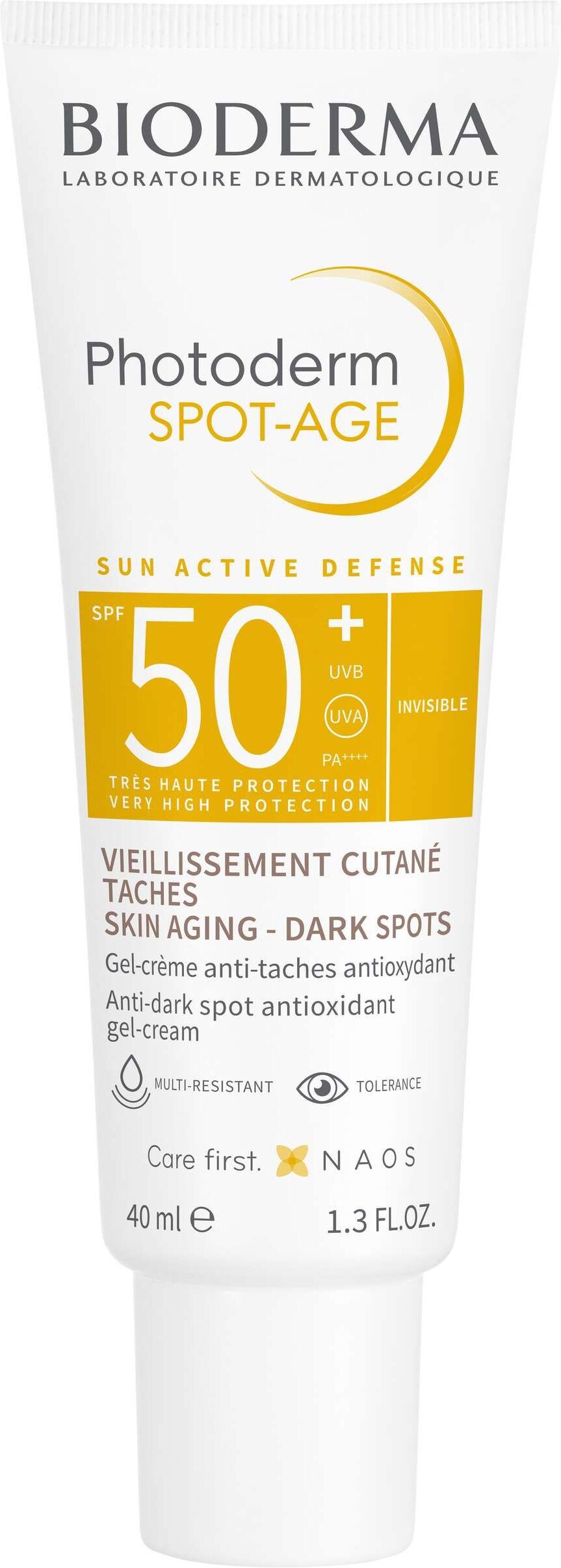 Bioderma Photoderm Spot - Age Spf50+ Gel Crema Solare Antimacchia Antietà 40ml