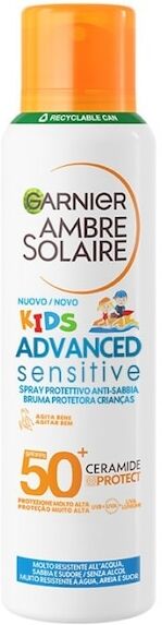 garnier - ambre solaire advanced sensitive ceramide protect spray aerosol anti-sabbia creme solari 150 ml unisex