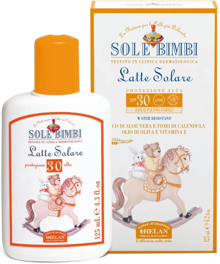 Helan Cosmesi Srl Sole Bimbi Latte Fp30 125ml