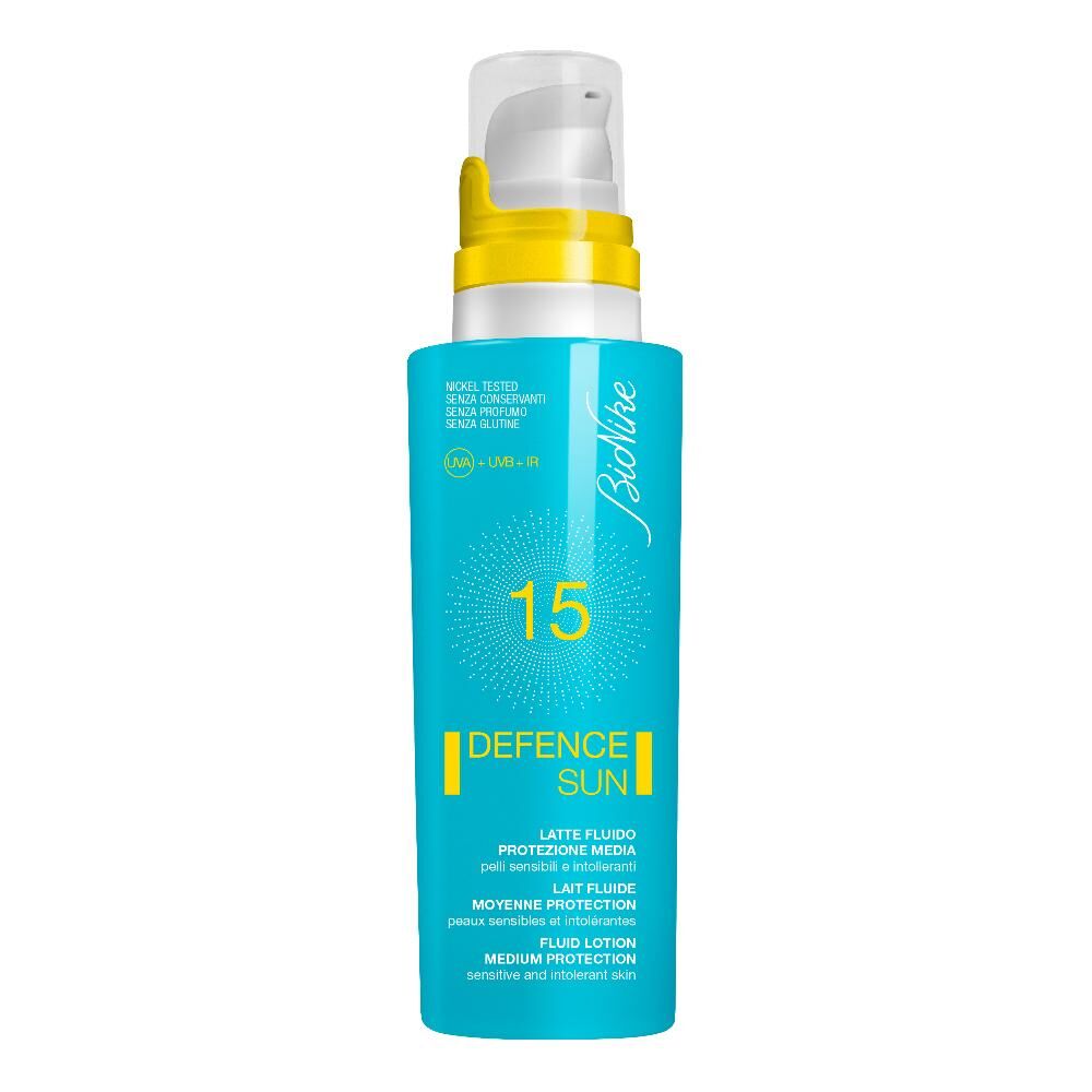 Bionike Defence Sun Latte Fluido Solare SPF15 125 ml