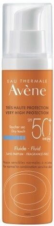 Avene solare fluido spf50+ senza profumo