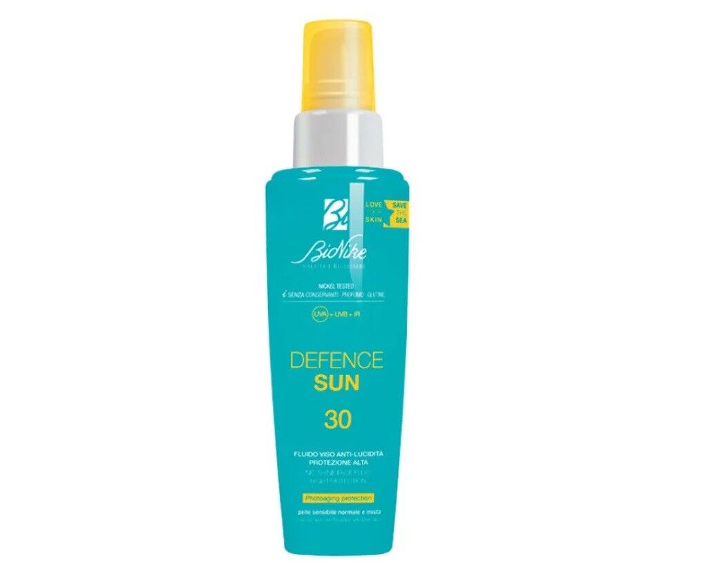 Bionike Defence sun crema fluida anti lucidità spf30 50ml